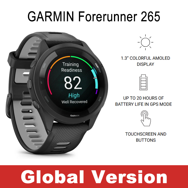 Garmin Forerunner 265 Running  - Gps Running Watch recension och pris