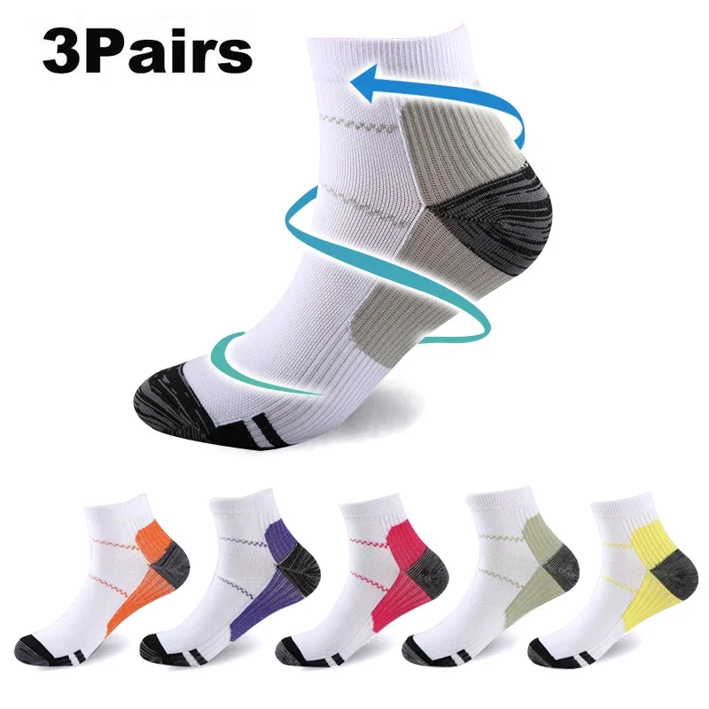 1/3/5 Pairs Men Women Socks Co - Trail Running Gaiter recension och pris