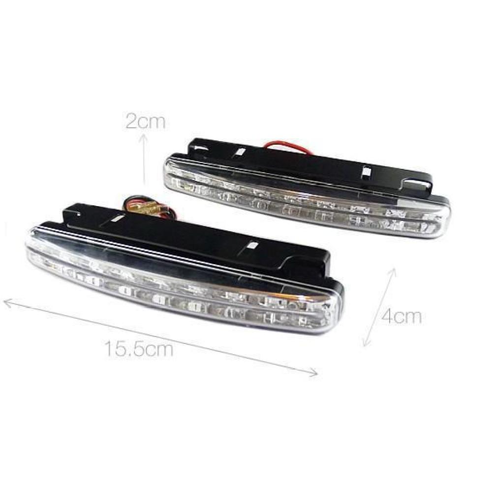 8LED Automotive Daytime Runnin - Running Gear Auto recension och pris