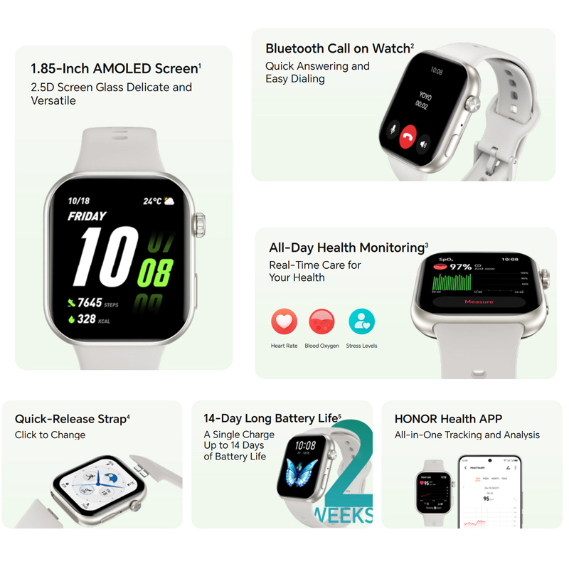 Global Version HONOR CHOICE Wa - Gps Running Watch recension och pris