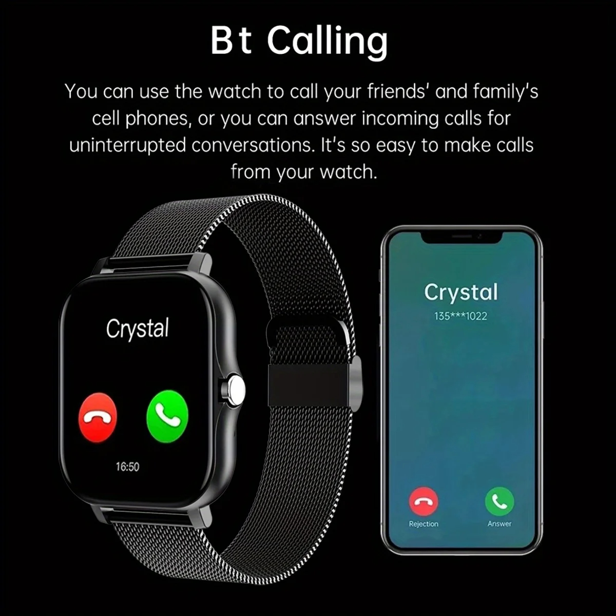 Smart Watch For Android IOS Wa - Gps Running Watch recension och pris