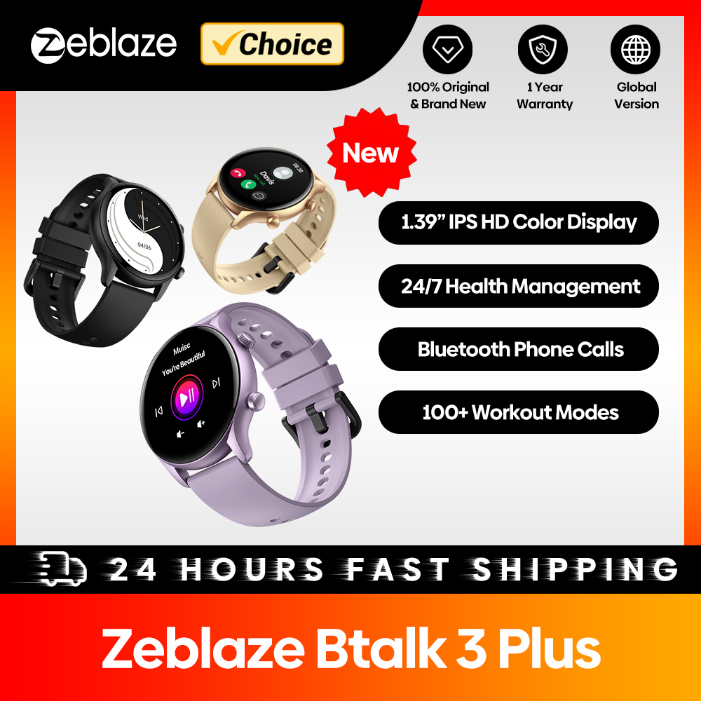 New Zeblaze Btalk 3 Plus Voice - Gps Running Watch recension och pris