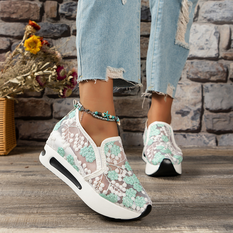 Lace Flats Platform Women Spor - Running Gear For Women recension och pris