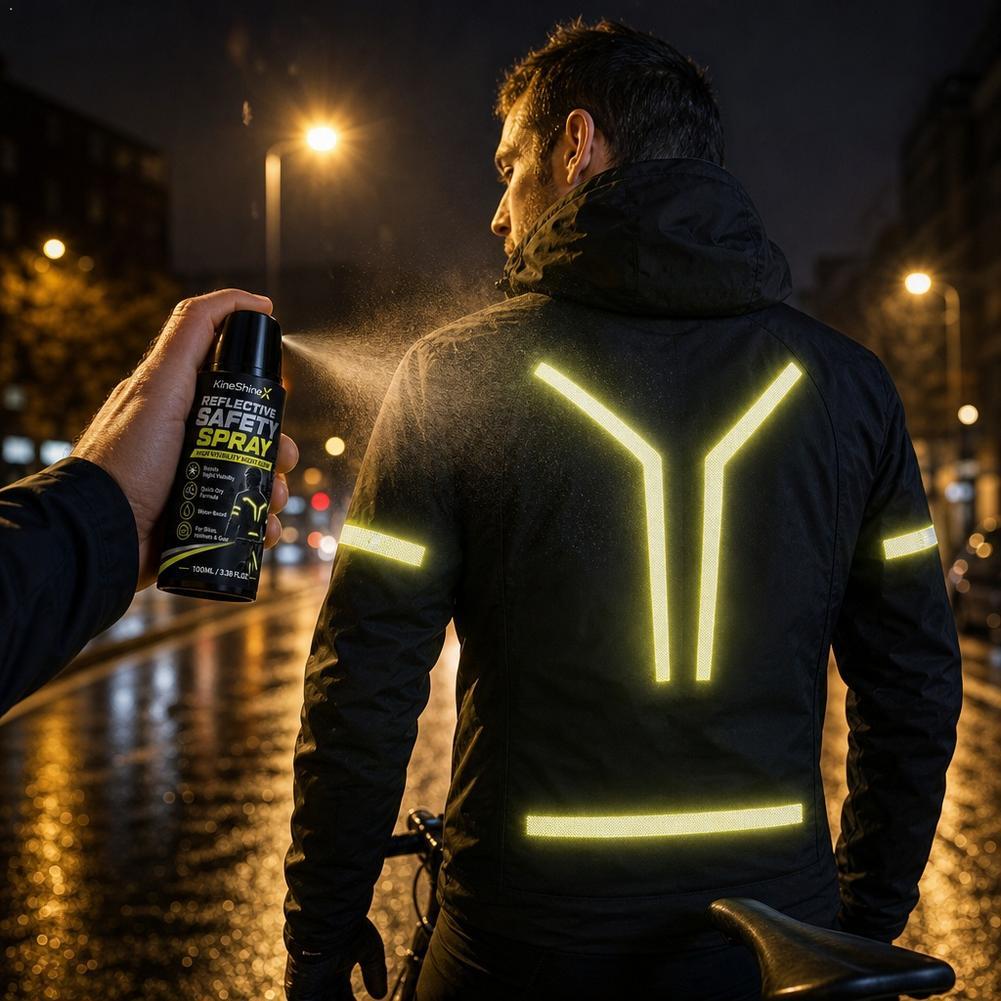 Night Reflective Safety Spray  - High And Running Gear recension och pris
